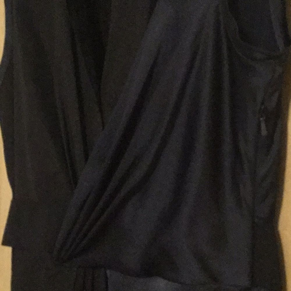 - DKNY Twisted Front Shirt Dress 392 VETIVER - Picture 6 of 8